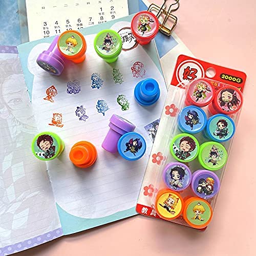 鬼滅の刃　スタンプセット　はんこ Amazon.co.jp: 【PANHUI】 for 鬼滅の刃 印鑑アニメ for 鬼滅の刃